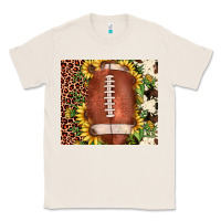 Natural football leopard cowhide sunflower Classic Tee - JahusDesignShop