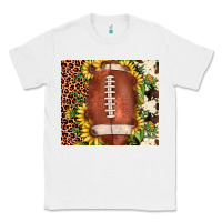 White football leopard cowhide sunflower Classic Tee - JahusDesignShop