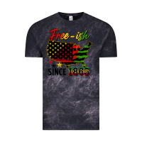 Cloud Black free ish since 1865 Vintage Tee - HRA Design Shop