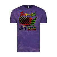 Cloud Purple free ish since 1865 Vintage Tee - HRA Design Shop