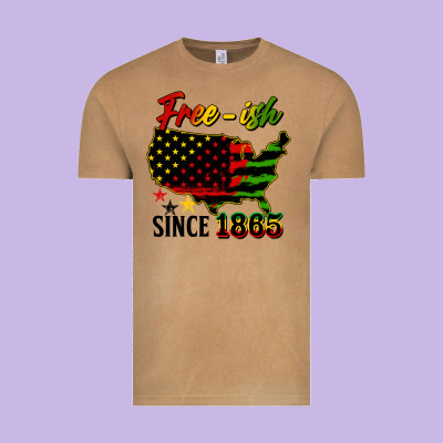Free Ish Since 1865 Vintage Tee Designed By Hra Design Shop