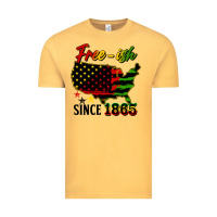 Vintage Mustard free ish since 1865 Vintage Tee - HRA Design Shop