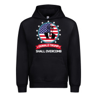 Black DONALD TRUMP 2016 WE SHALL OVERCOMB Urban Hoodie - Bettercallsaul