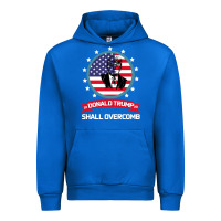 Cobalt DONALD TRUMP 2016 WE SHALL OVERCOMB Urban Hoodie - Bettercallsaul