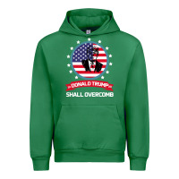 Emerald DONALD TRUMP 2016 WE SHALL OVERCOMB Urban Hoodie - Bettercallsaul