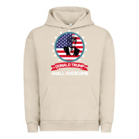 Pigment French Oak DONALD TRUMP 2016 WE SHALL OVERCOMB Urban Hoodie - Bettercallsaul