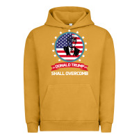 Pigment Peanut Butter DONALD TRUMP 2016 WE SHALL OVERCOMB Urban Hoodie - Bettercallsaul