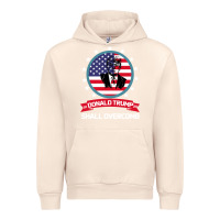 Sandshell DONALD TRUMP 2016 WE SHALL OVERCOMB Urban Hoodie - Bettercallsaul