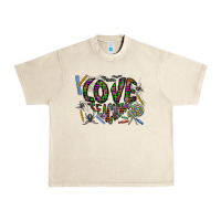 Sandshell i love teaching Urban Heavy Tee - CowhideDigitalArt