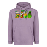 Lavender st. patricks day coffee cups Heavyweight Hoodie - MaliasSmallBusiness