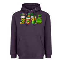 Plum st. patricks day coffee cups Heavyweight Hoodie - MaliasSmallBusiness