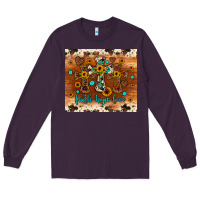Plum faith hope love cross Long Sleeve Tee - JahusDesignShop