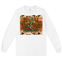 White faith hope love cross Long Sleeve Tee - JahusDesignShop