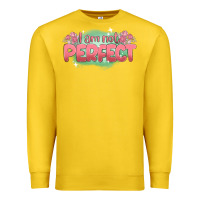 Lemon i am not perfect Premium Sweatshirt - MaliasSmallBusiness