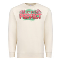 Sandshell i am not perfect Premium Sweatshirt - MaliasSmallBusiness
