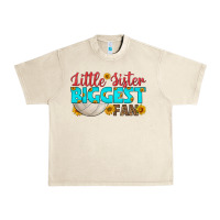 Sandshell little sister biggest fan Urban Heavy Tee - HRA Design Shop