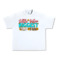 White little sister biggest fan Urban Heavy Tee - HRA Design Shop