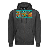 Charcoal Heather world's best mom sunflower license plate Zipper Hoodie - Artiststas