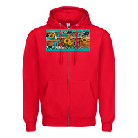 Red world's best mom sunflower license plate Zipper Hoodie - Artiststas