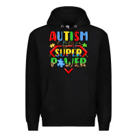 Black autism is my superpower Premium Hoodie - LillyAllenDesigns