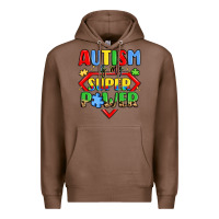 Chestnut autism is my superpower Premium Hoodie - LillyAllenDesigns