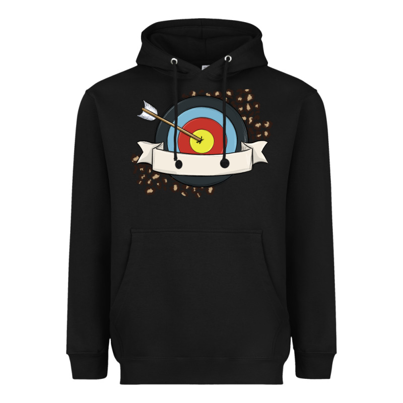 Custom Name Archery Heavyweight Hoodie by MaliasSmallBusiness | Teevron