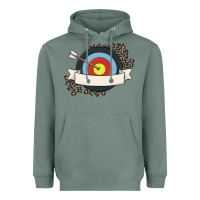 Sage custom name archery Heavyweight Hoodie - MaliasSmallBusiness