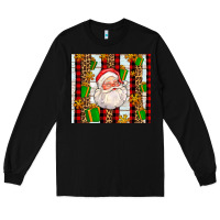 Black santa with gifts Long Sleeve Tee - AdoDesignShop