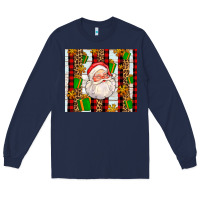 Navy santa with gifts Long Sleeve Tee - AdoDesignShop