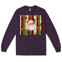 Plum santa with gifts Long Sleeve Tee - AdoDesignShop