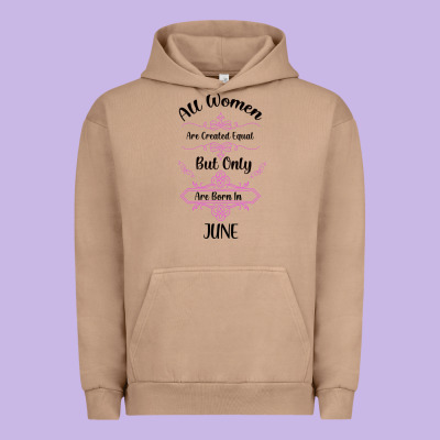 All Women Are Created Equal But Only The Smartest Are Born In July Bla Urban Hoodie Designed By Bettercallsaul