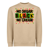 Mushroom no sugar no cream black Heavyweight Sweatshirt - Zillion Design Studio