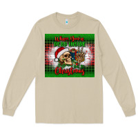 Mushroom when you’re dead inside but it's christmas tumbler Long Sleeve Tee - BundleAndBundleShop