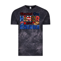 Cloud Black Memorial day honor and remember Vintage Tee - Neo Western
