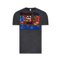 Vintage Black Memorial day honor and remember Vintage Tee - Neo Western
