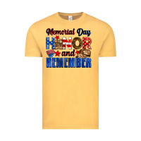 Vintage Mustard Memorial day honor and remember Vintage Tee - Neo Western