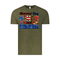 Vintage Olive Memorial day honor and remember Vintage Tee - Neo Western