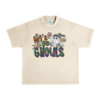 Sandshell let's go ghouls Urban Heavy Tee - CowhideDigitalArt