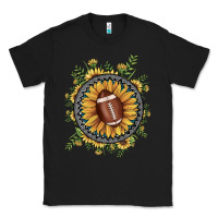 Black football gemstone sunflower Classic Tee - JahusDesignShop
