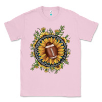 Bubblegum Pink football gemstone sunflower Classic Tee - JahusDesignShop