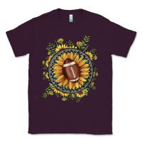 Plum football gemstone sunflower Classic Tee - JahusDesignShop
