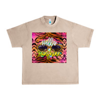 French Oak hello sunshine Urban Heavy Tee - BarkalooDesign