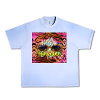 Grape Ice hello sunshine Urban Heavy Tee - BarkalooDesign