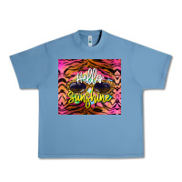 Pebble Blue hello sunshine Urban Heavy Tee - BarkalooDesign