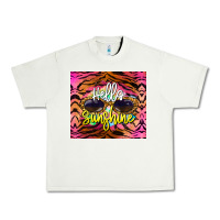 Pistachio hello sunshine Urban Heavy Tee - BarkalooDesign