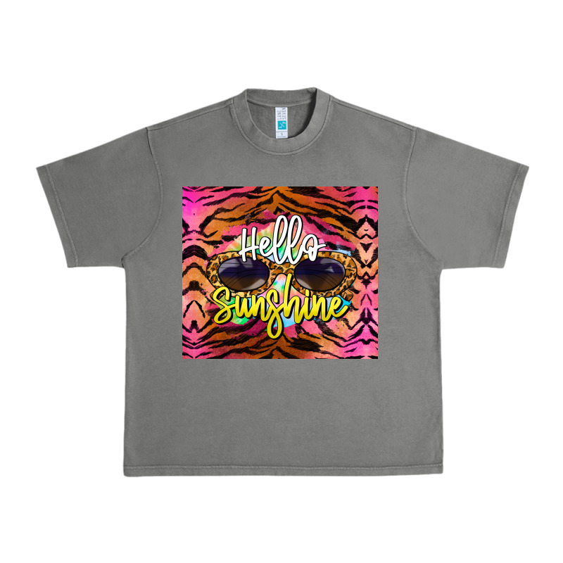 Hello Sunshine Urban Heavy Tee by BarkalooDesign | Teevron