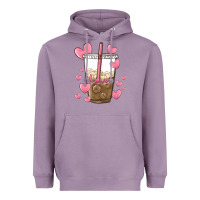 Lavender valentine coffee lover Heavyweight Hoodie - MaliasSmallBusiness