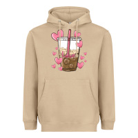 Mushroom valentine coffee lover Heavyweight Hoodie - MaliasSmallBusiness