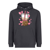 Smoke valentine coffee lover Heavyweight Hoodie - MaliasSmallBusiness