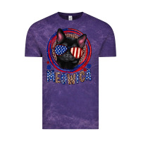 Cloud Purple Meowica Vintage Tee - Neo Western